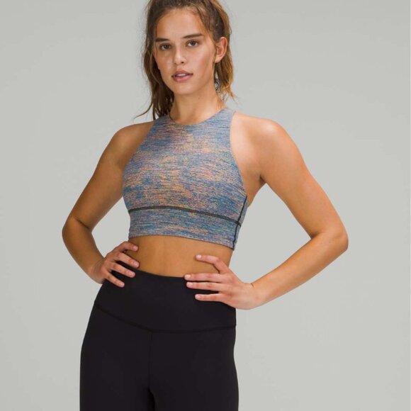 lululemon athletica Other - Lululemon Energy Bra High Neck Long Line *Medium Support, B–D Cup Spectral